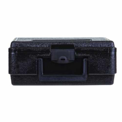 Portafolio Negro de Plástico Rígido 18.42 x 14.92 x 8.26 cm 50032 (Últimas Piezas)